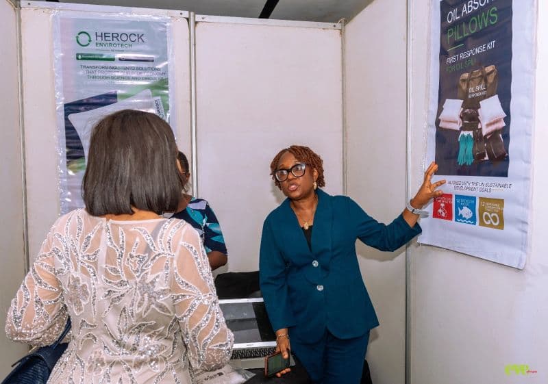 Presenting CFOP at the Herock Envirotech booth